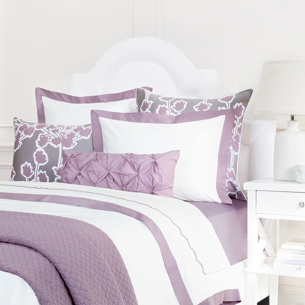 lilac duvet cover sets double