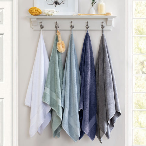 Canophy Home 35x75cm Grey Hand Towel, Bathroom Essentials