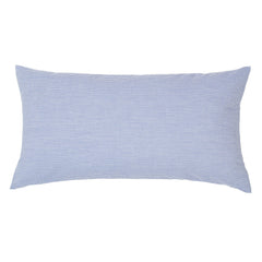 Navy Blue Seersucker Throw Pillow | Crane & Canopy