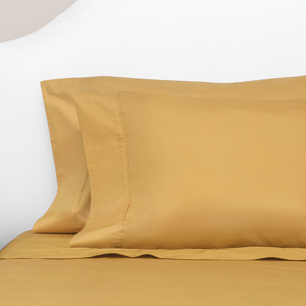 Ochre 400 Thread Count Sheet Set (Fitted, Flat, & Pillow Cases)