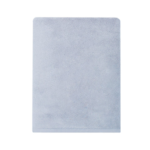 Under The Canopy Plush Reversible Organic Bath Rug - Blue Fog Blue Fog / Small