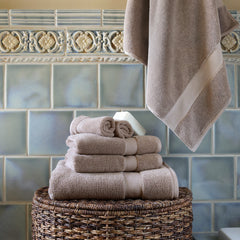 taupe bathroom towels