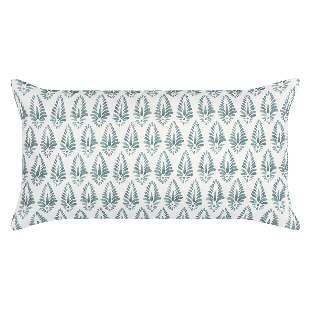 The Green Agave Palm Throw Pillow