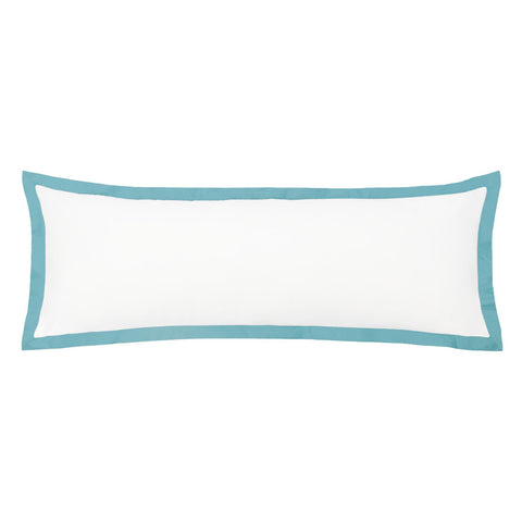 The French Blue Diamonds Extra Long Lumbar Throw Pillow-14 x 36