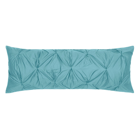 The French Blue Diamonds Extra Long Lumbar Throw Pillow