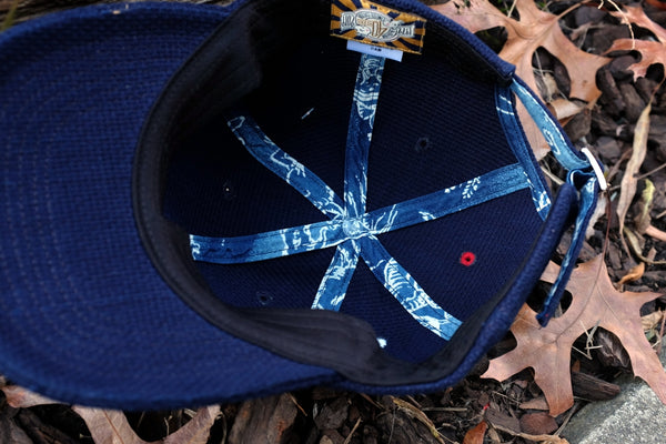 OD + SDA | The Kasezome Indigo Sashiko Selvedge Baseball Cap