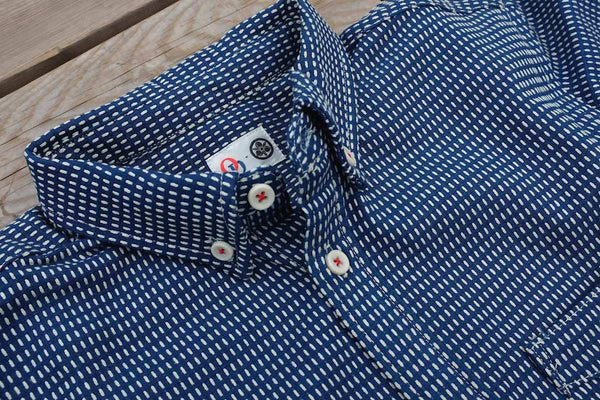 The Indigo Sashiko Shirt : Our collaboration with Momotaro Jeans ...