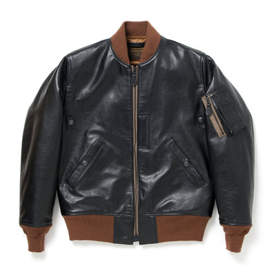 Studio D'Artisan Horsehide Leather MA-1 Flight Jacket