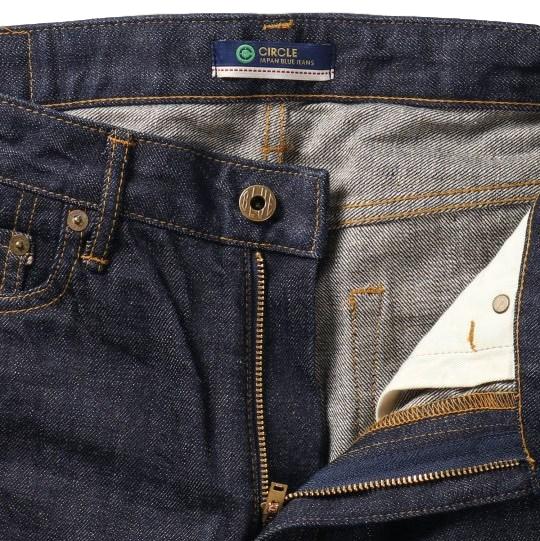 Kraan toediening Kiezen Japan Blue J304 'Circle' Selvedge Jeans (Slim Straight) - Okayama Denim