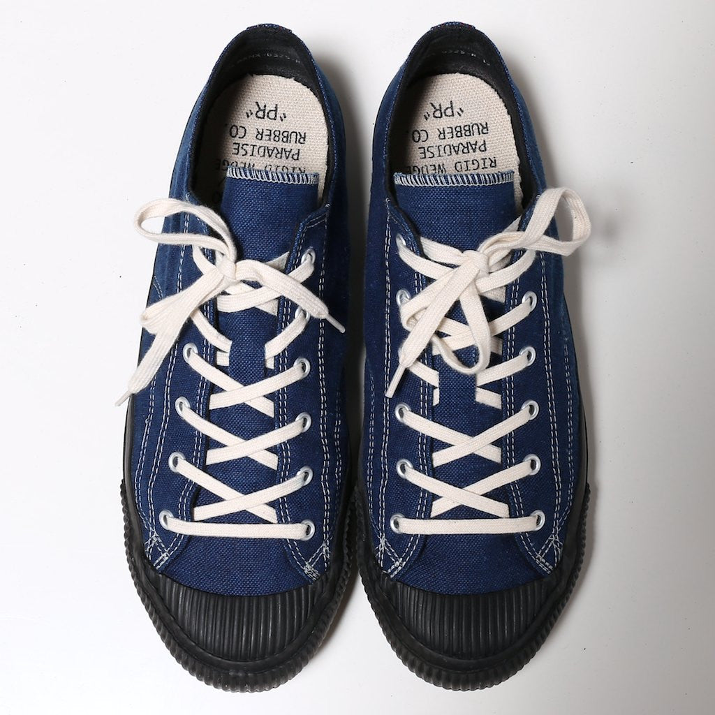 Anachronorm Indigo Dyed Vulcanized Sneakers – Okayama Denim