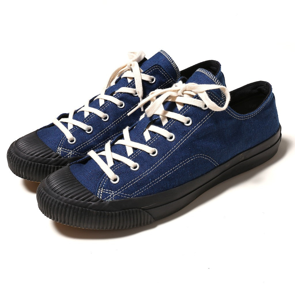 Anachronorm Indigo Dyed Vulcanized Sneakers – Okayama Denim
