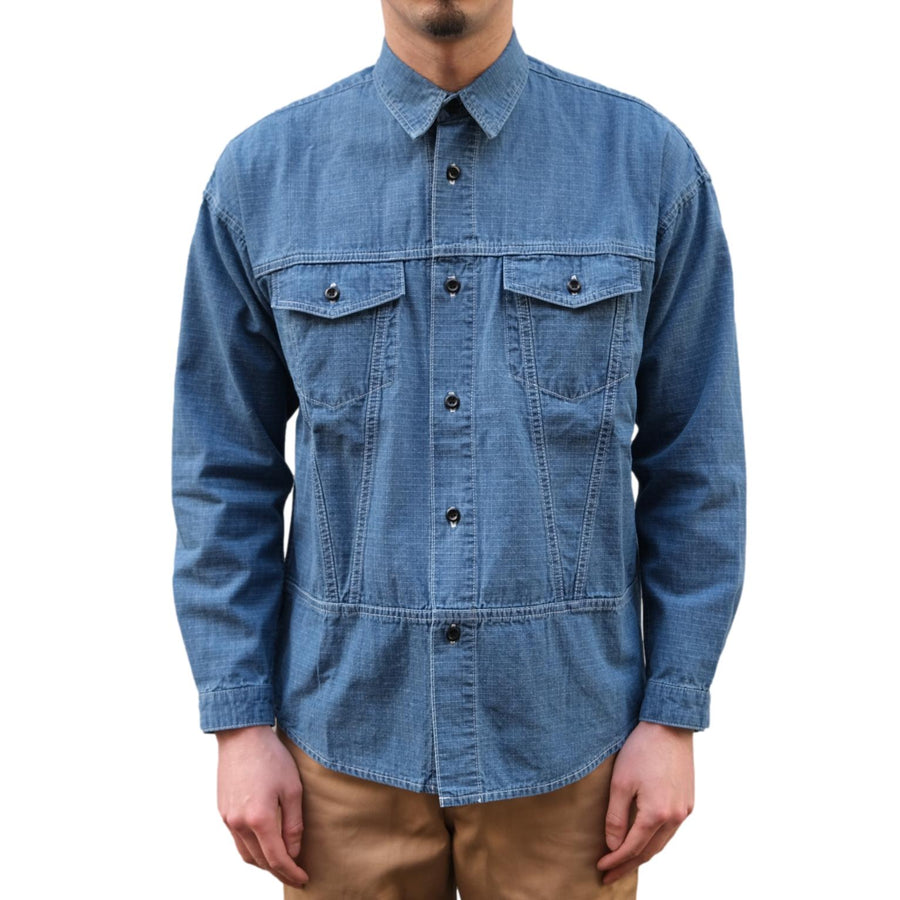 極美品)Suprememonogram denim shirtスーフルくん専用 トップス シャツ