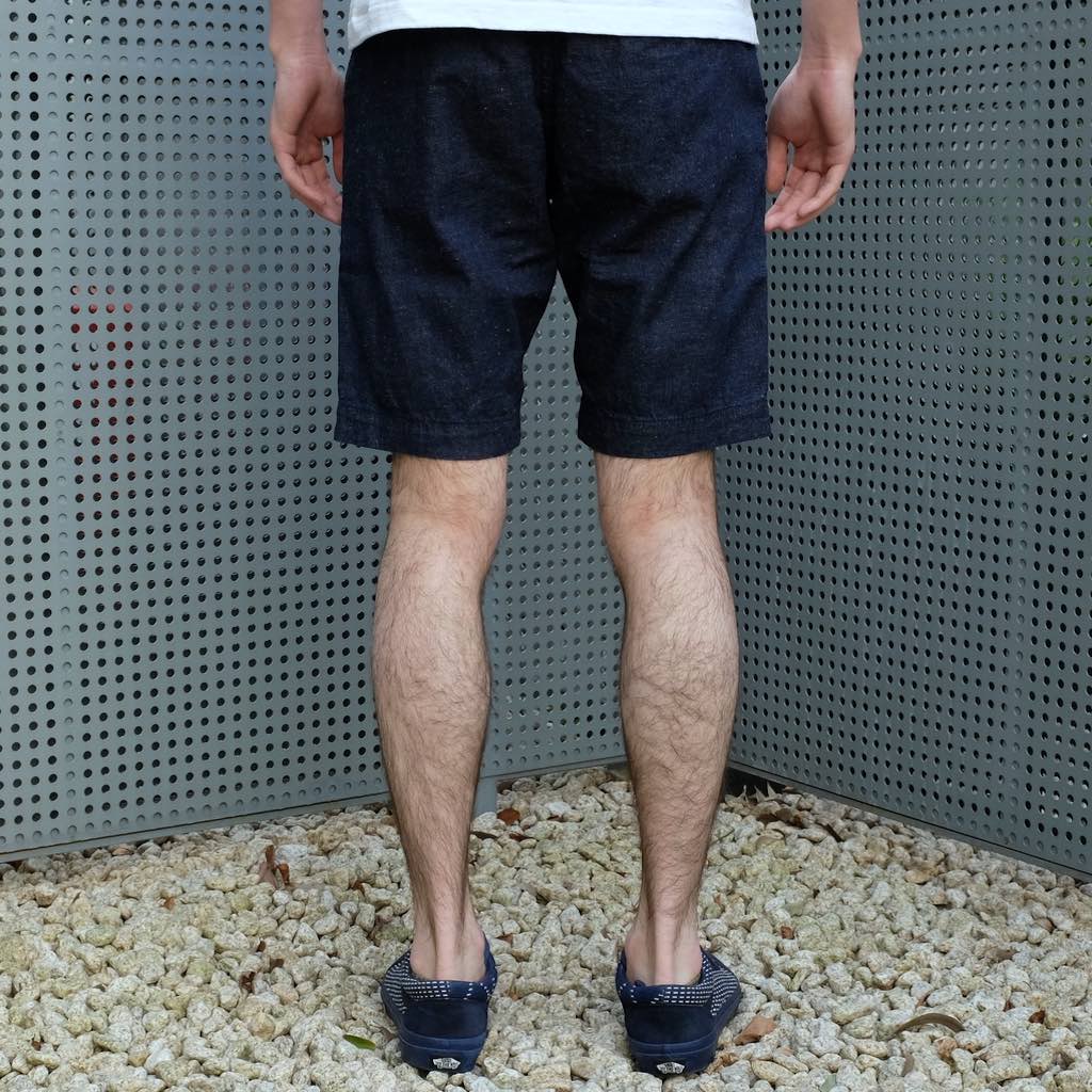 selvedge denim shorts