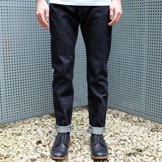 Studio D'Artisan Boro Sashiko Denim Jeans (Relax Tapered