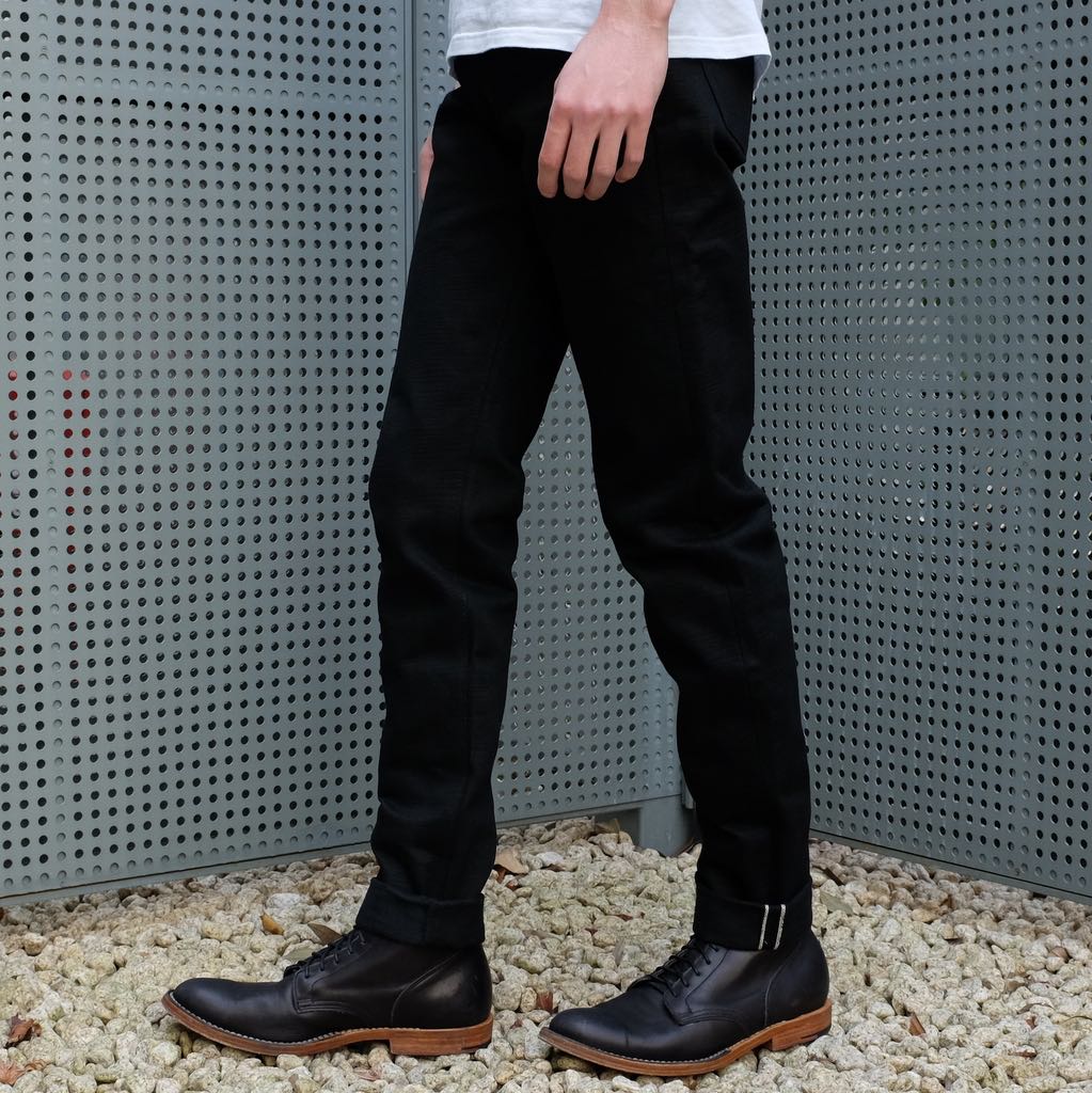 black japanese denim