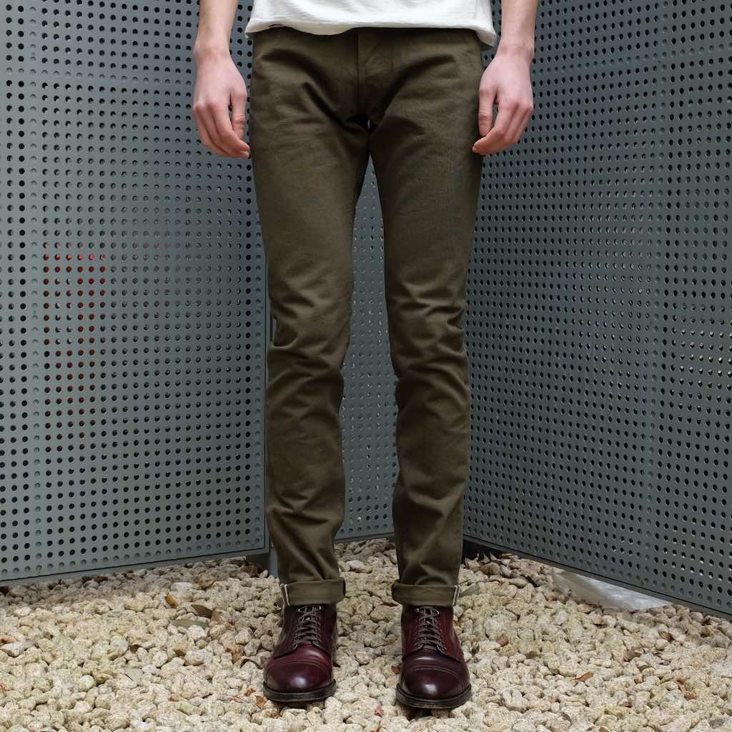 selvedge chino pants