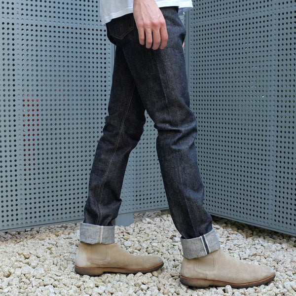 Pure Blue Japan PBE-019 (Relaxed Tapered) - Okayama Denim