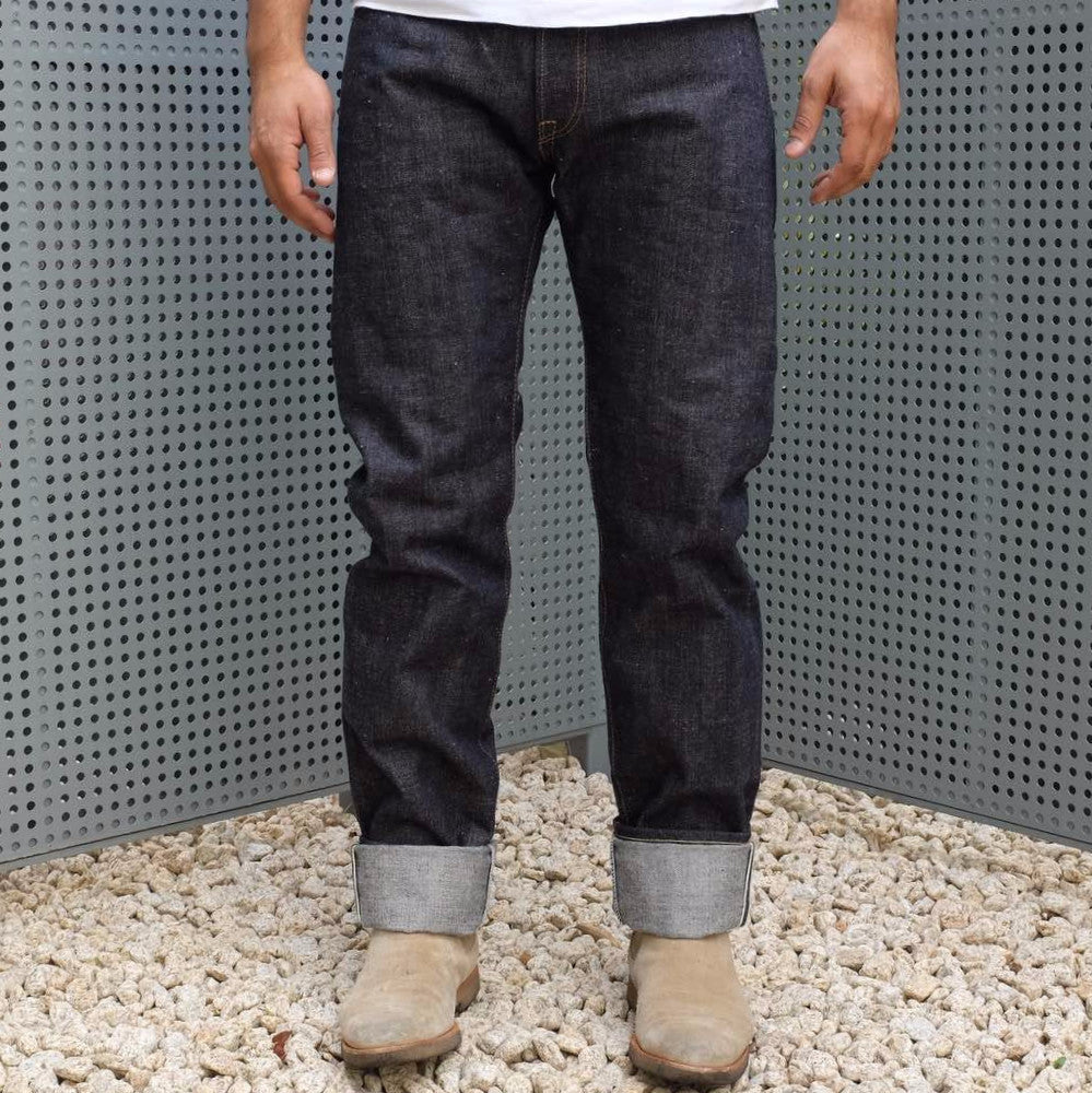 slim tapered denim