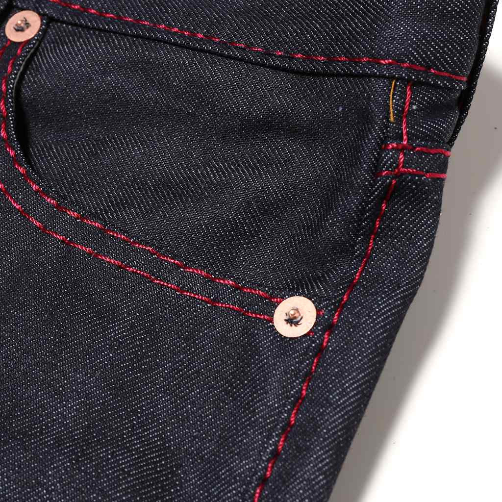 japanese red stitch denim jeans