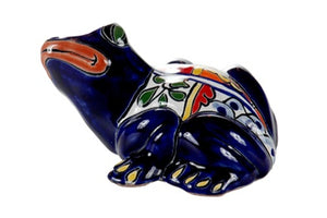 Small Wall Frog- 4.5" x 4.25" (Blue)