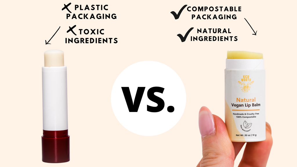plastic free lip balm vs zero waste lip balm