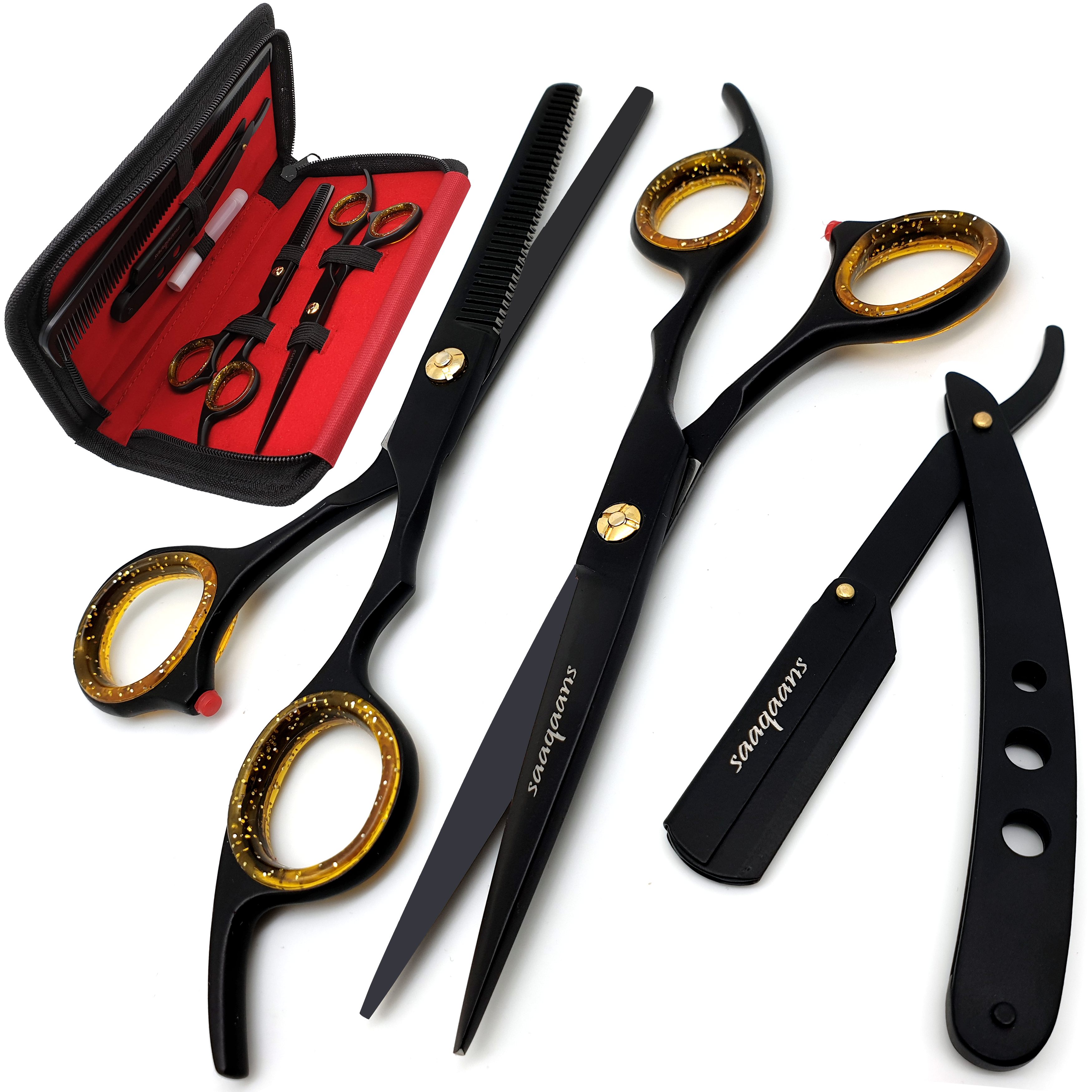 professional hair cutting scissors kit