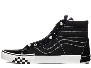 vans sk8 hi deconstructed black