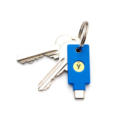  Yubico - YubiKey 5C NFC - Two-Factor authentication (2FA)  Security Key, Connect via USB-C or NFC, FIDO Certified - Protect Your  Online Accounts : Electronics