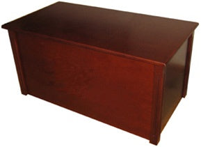 cherry wood toy box