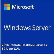 Windows Server 2016 Remote Desktop 50 User Cal 6vc 03224x50