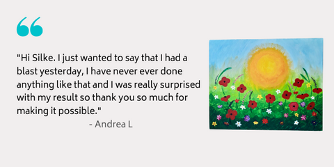 Andrea's Heart for Art review