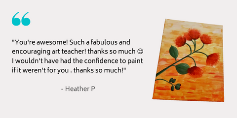 Heather Heart for Art review