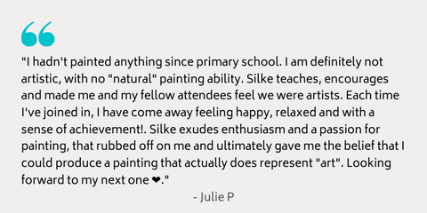 Heart for Art review Julie P