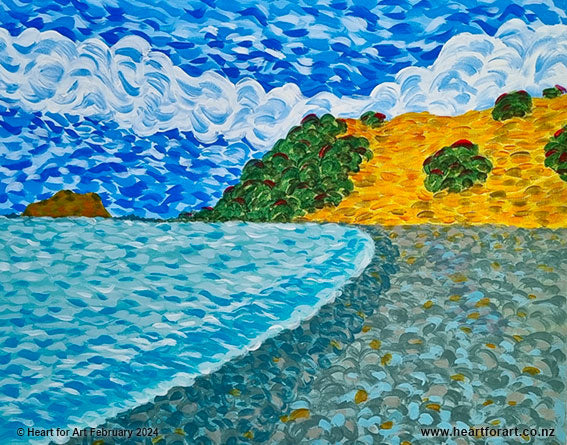 Van Gogh Bay © Heart for Art NZ