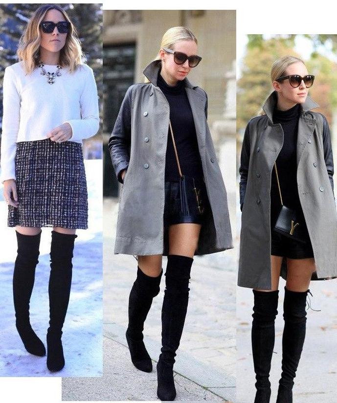 winter over the knee boots