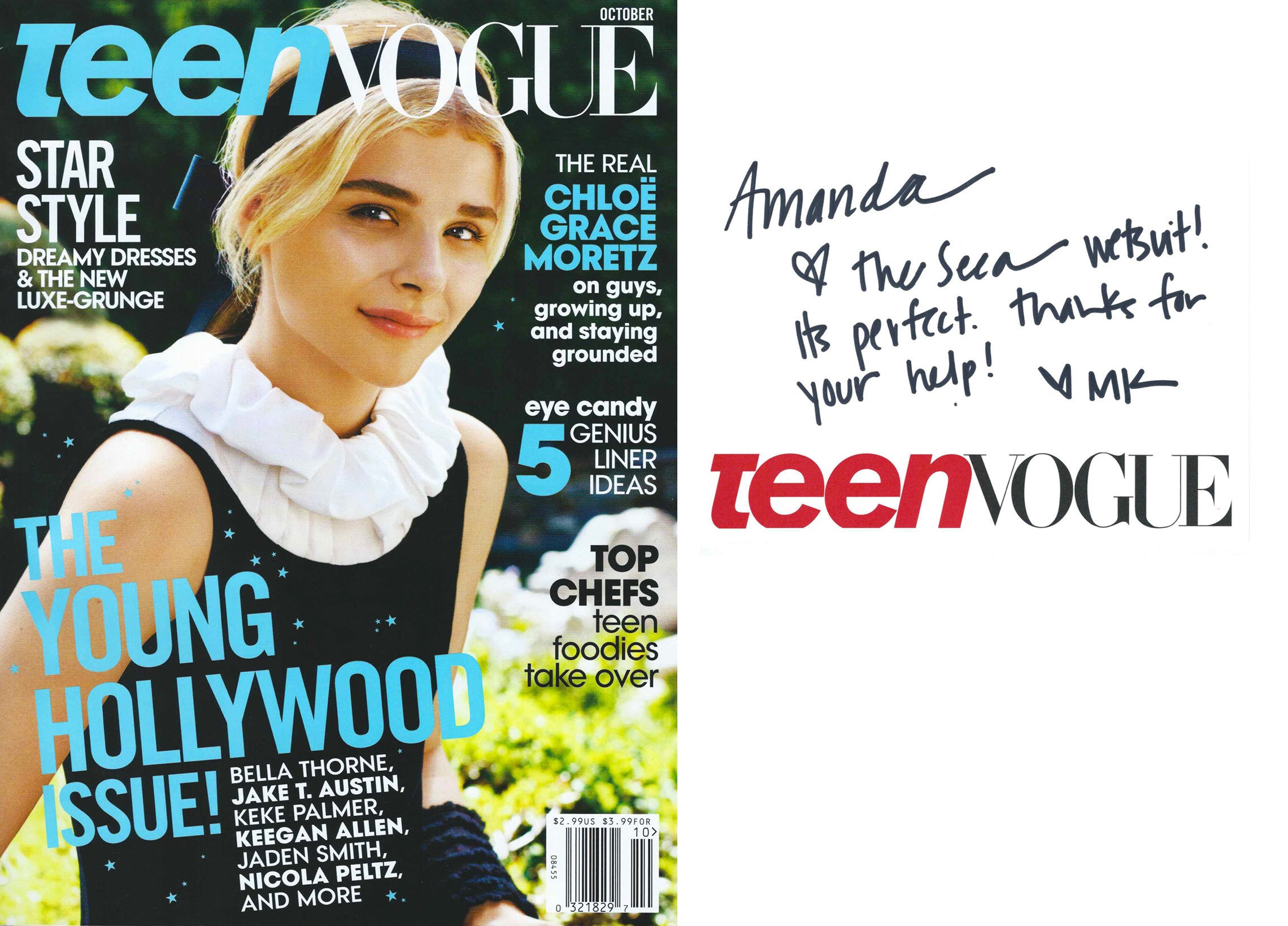 Teen Vogue October 2014 Seea