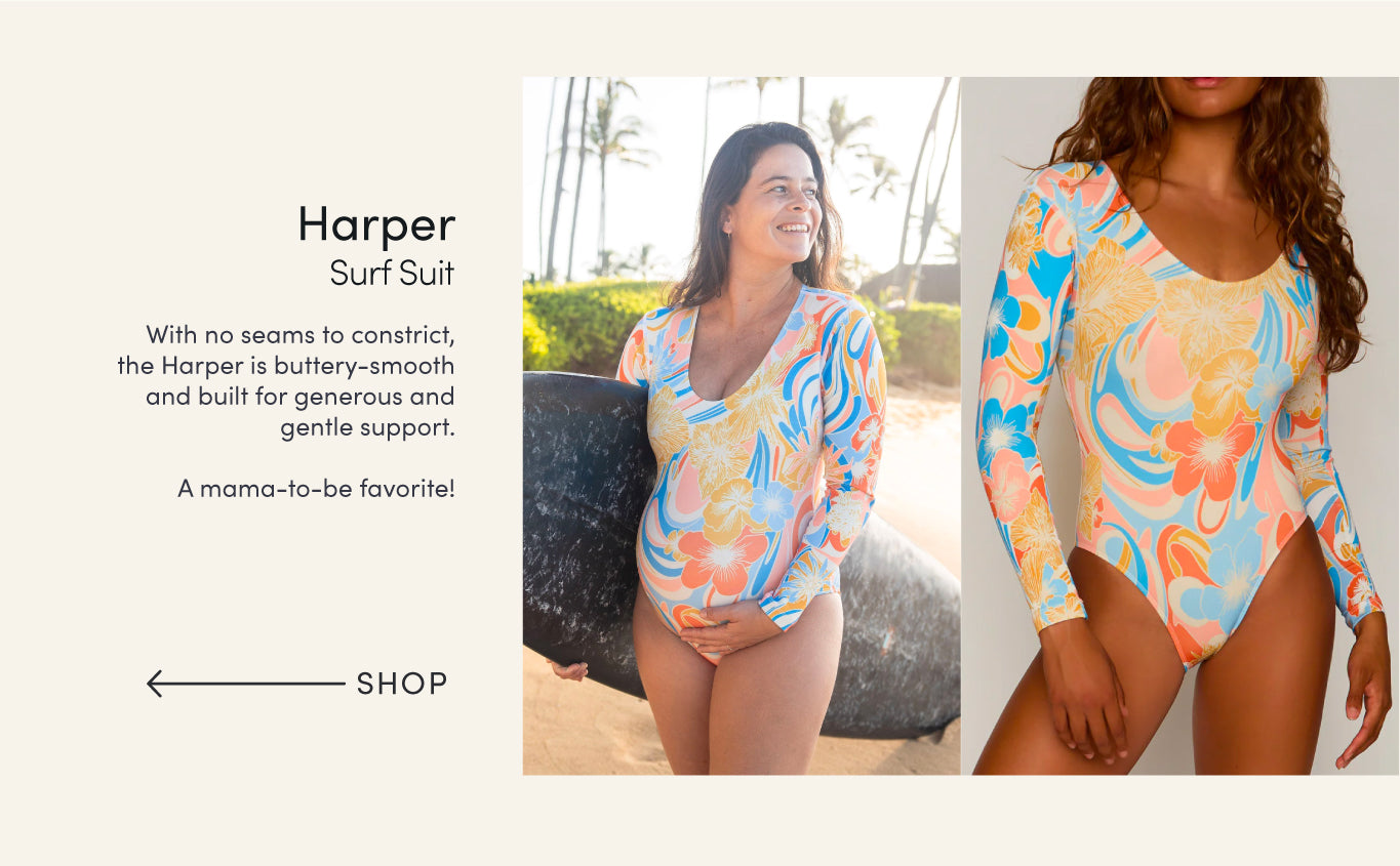 harper surf suit for maternity (pregnancy)