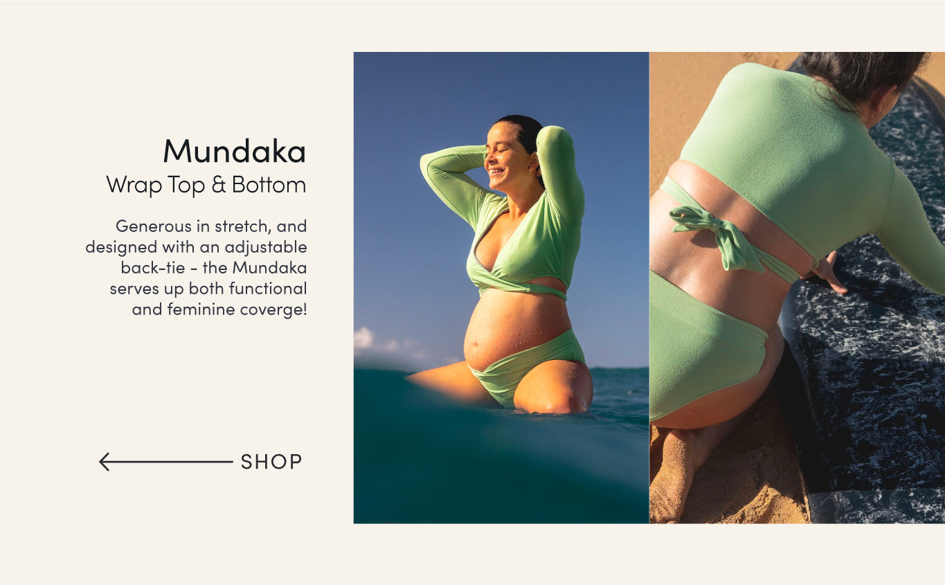 surf suit for pregnant woman