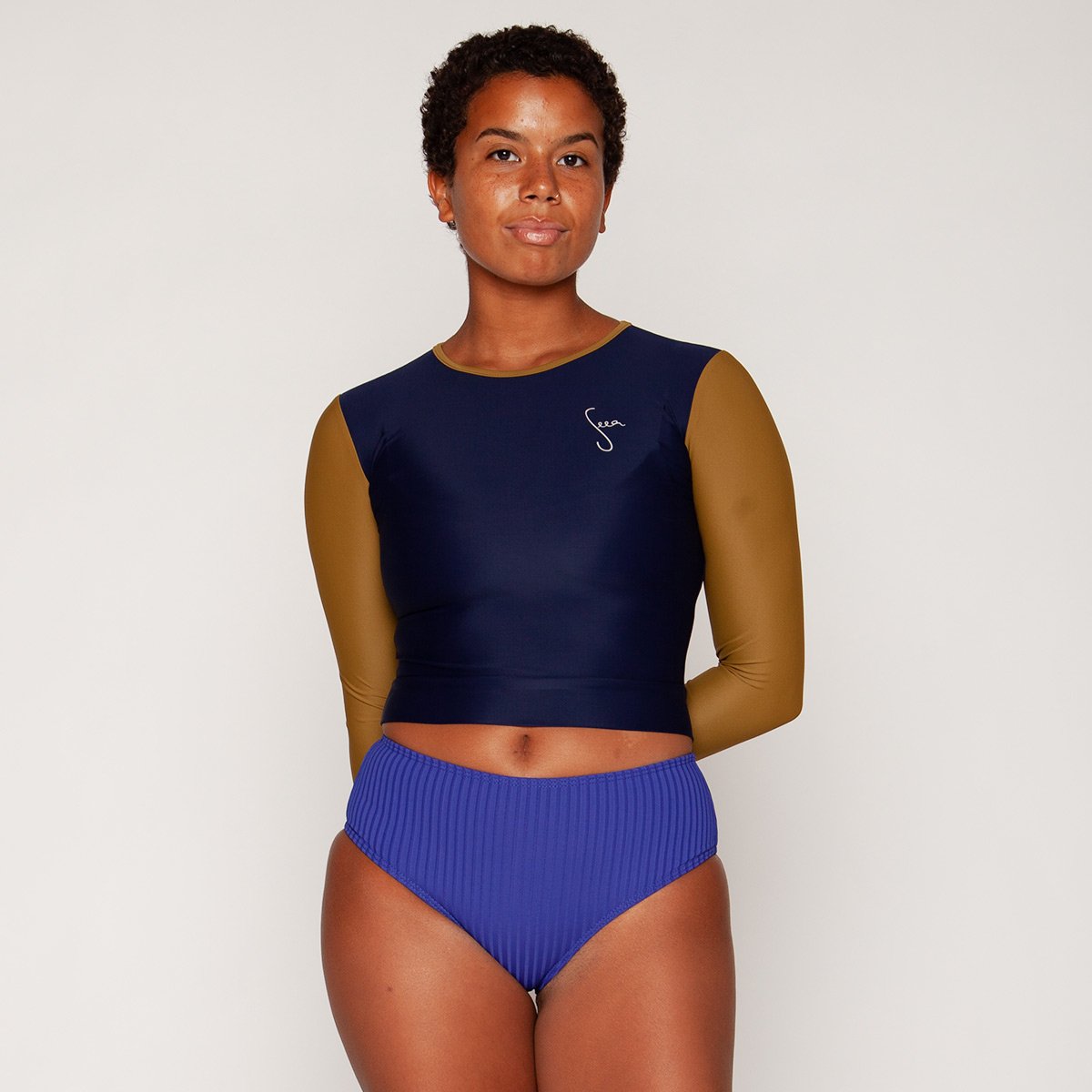 Palomar Crop Top Rashguard - Admiral