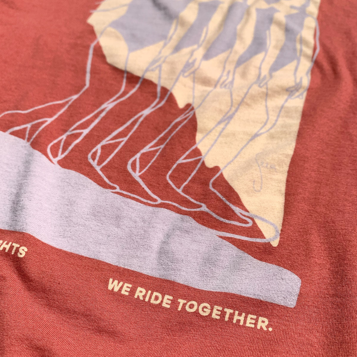 Organic Cotton Tee - We Ride Together