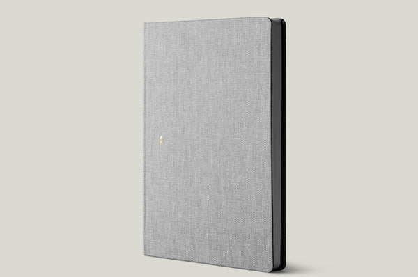 grey notebook