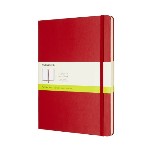 Moleskine Pocket Plain Hardcover Notebook Red