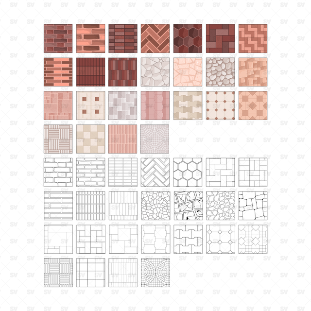 illustrator brick pattern swatch download
