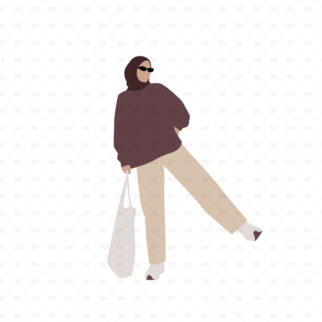 Vector, PNG Pedestrians in Front and Side View – Studio Alternativi