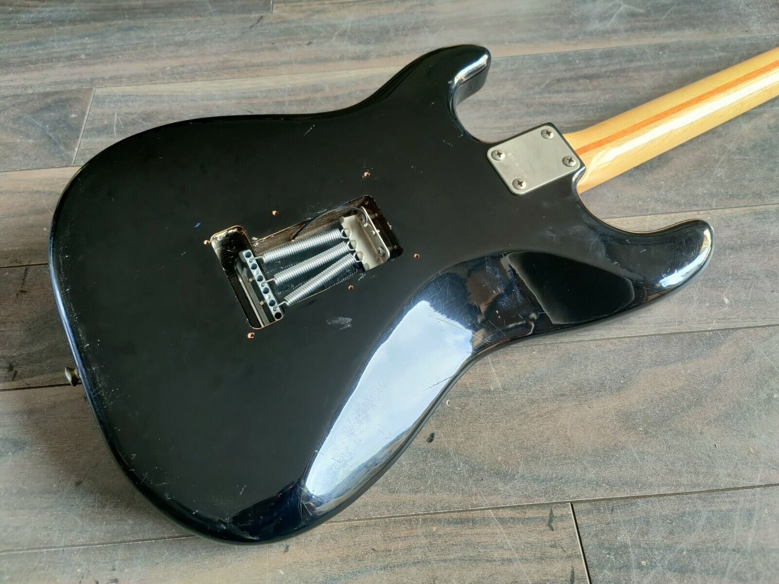 1980's Yamaha Japan SR450S Super Rock'n Roller Stratocaster (Black
