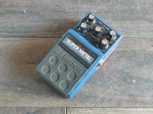 1980's Maxon SM-01 Super Metal Distortion MIJ Japan Effects Pedal