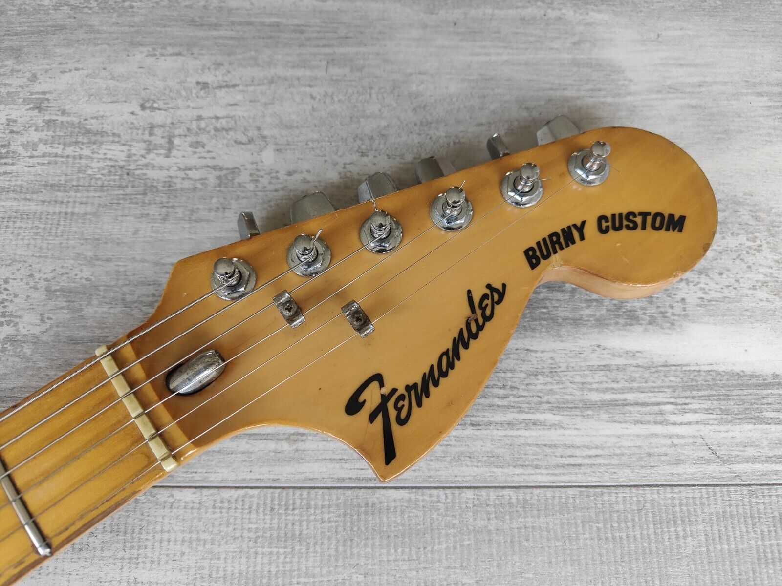 1976 Fernandes Burny Custom FST-75N Stratocaster (Natural) – Mojo
