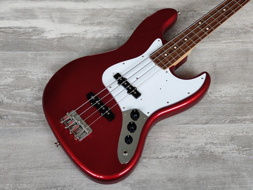 2007 Fernandes Jazz Bass (Candy Apple Red) – Mojo Stompboxes