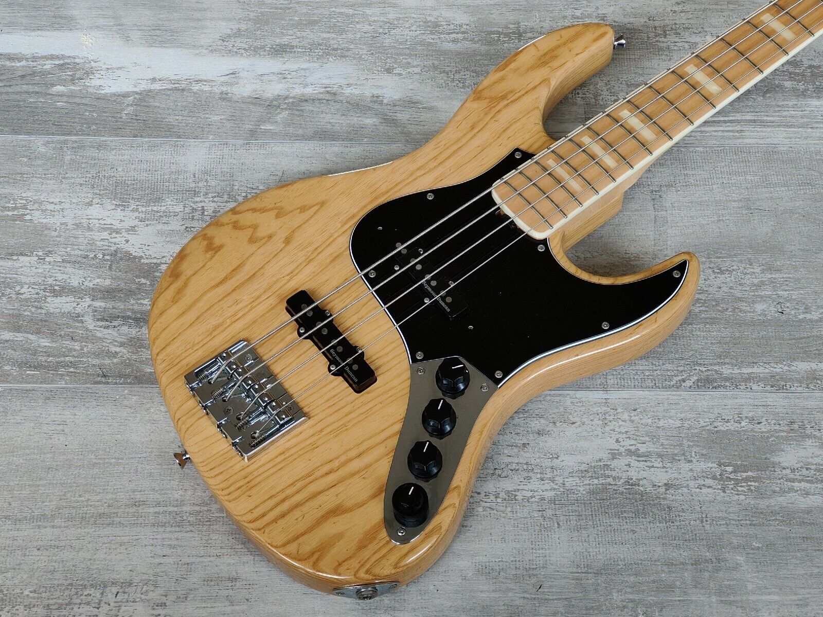 2013 Edwards Japan (by ESP) E-AM-135AS/M Jazz Bass (Natural