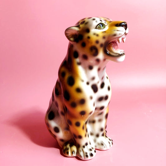 Ziggy' Mini Classic Leopard Statue Candle Holder – Dogwood Lifestyle